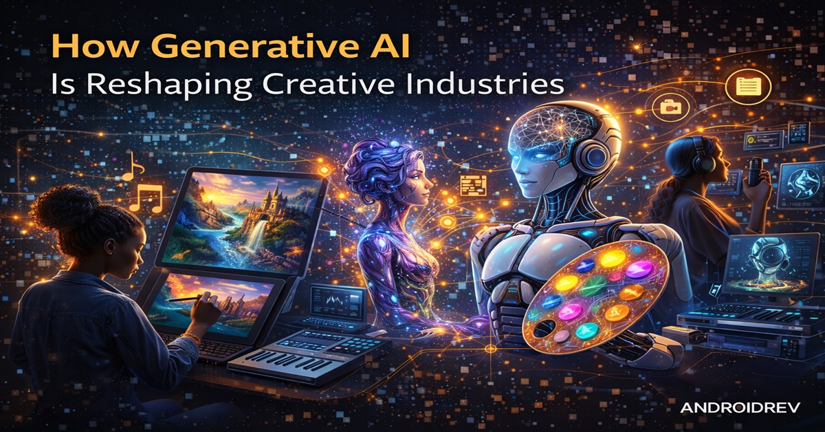 How Generative AI Is Reshaping Creative Industries - AndroidRev